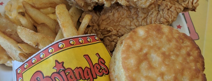 Bojangles' Famous Chicken 'n Biscuits is one of Lugares guardados de Aubrey Ramon.