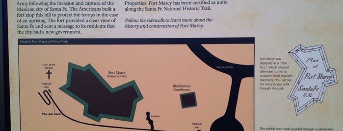 Old Fort Marcy Park is one of Santa Fe.
