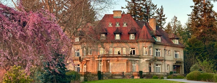 Pittock Mansion is one of Portland OR.