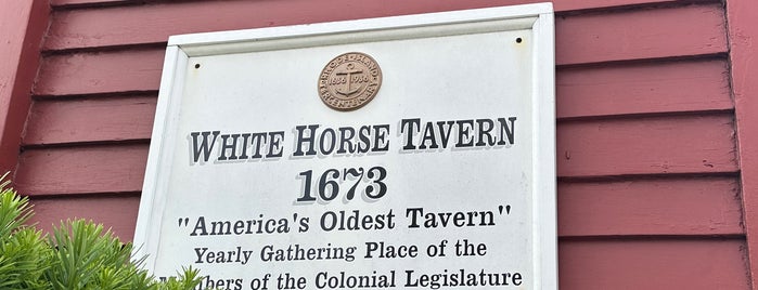 The White Horse Tavern is one of Prov.