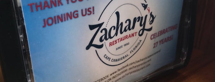 Zachary's Family Restaurant is one of Cocoa Beach FL Trip @kurtwvs.