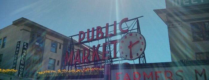 Pike Place Market is one of Seattle.