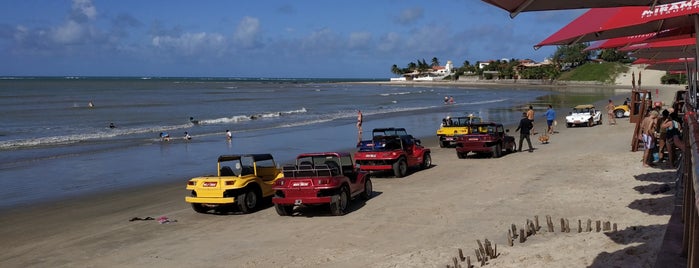 Enseada de Porto Mirim is one of Praias do RN.