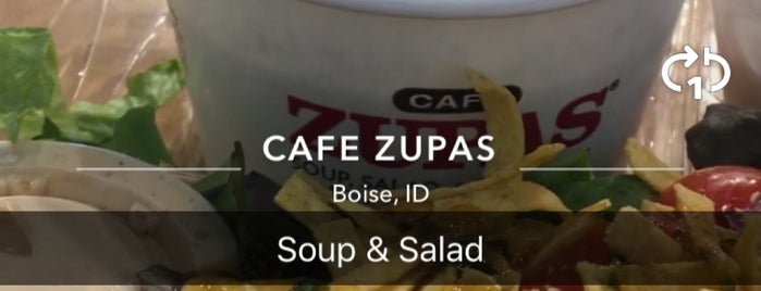 Cafe Zupas is one of Been there!.