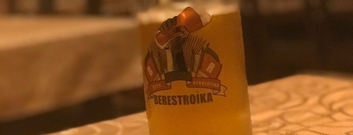 Berestroika is one of Craft beer bars and pubs.