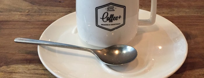 NYC Coffee + is one of Tempat yang Disukai Sarp.
