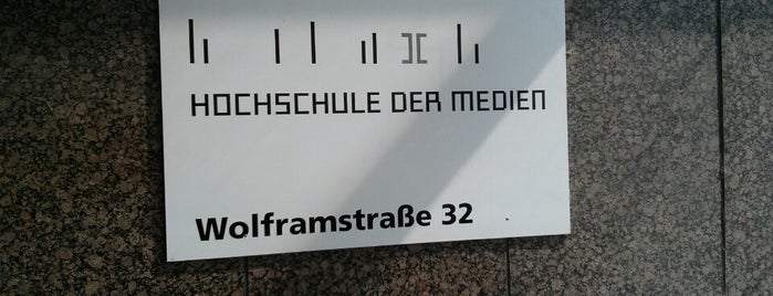 Hochschule der Medien (HdM) is one of Stuttgart.