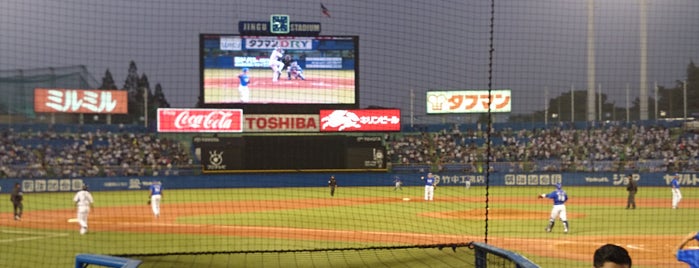 Meiji Jingu Stadium is one of Tempat yang Disukai Skotaro.
