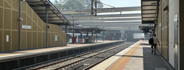Cheltenham Station is one of Melbourne Train Network.