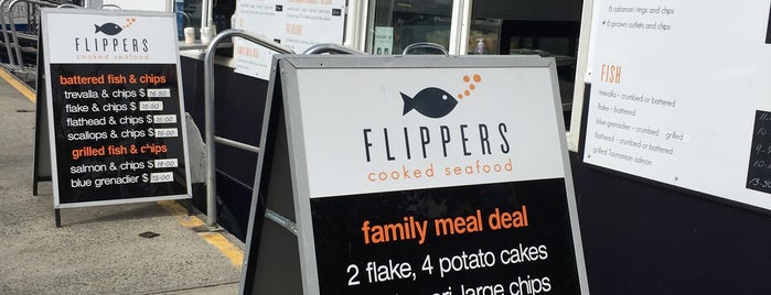 Flippers is one of Tasmania, Au.