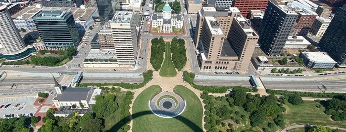 Gateway Arch Observation Deck is one of St Louis/Jackson Browne.