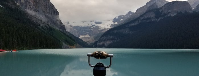 Lake Louise is one of banff.