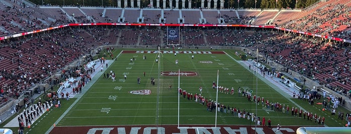 Stanford Stadium is one of Historical Stanford.
