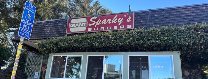 Sparky's Giant Burgers is one of EAT–BAY | East.