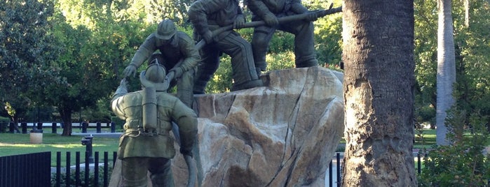 California Firefighters Memorial is one of Lugares favoritos de Dianna.