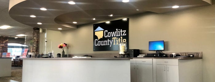 Cowlitz County Title Co. is one of Tempat yang Disukai Dianna.