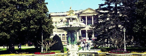 Palacio de Dolmabahçe is one of Istanbul, Turkey.
