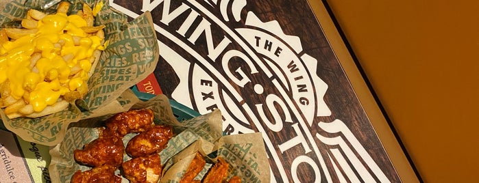 Wing Stop is one of สถานที่ที่ desechable ถูกใจ.