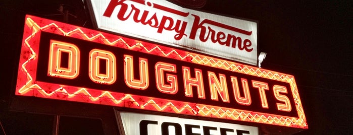 Krispy Kreme is one of The 15 Best Places with Late Night Snacks in Raleigh.