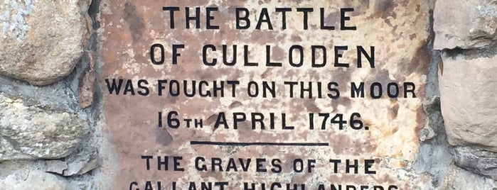 Culloden Battlefield is one of inverness.