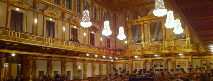 Musikverein is one of Vienna places.