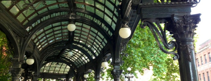 Pioneer Square Pergola is one of Seattle on a Dime!.