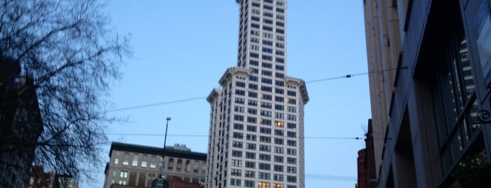 Smith Tower is one of Seattle.