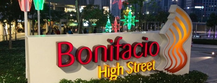 Bonifacio High Street is one of Manila - Philippines Best places = Peter's Fav's.