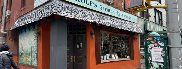 Rolf's German Restaurant is one of New York City.