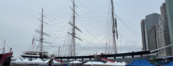 Tall Ship Wavertree is one of South Street Seaport.
