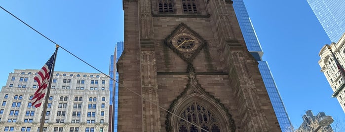 Trinity Church is one of NYC.