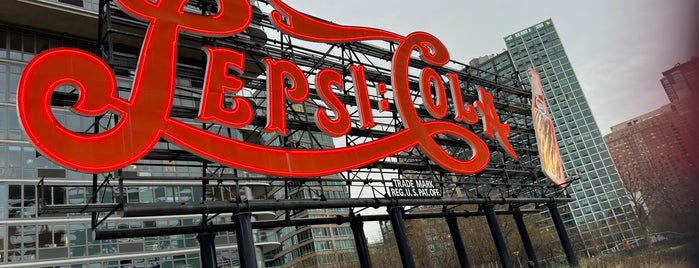 Pepsi Cola Sign is one of USA NYC QNS LIC.
