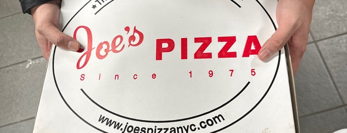 Joe’s Pizza is one of NYC🗽.