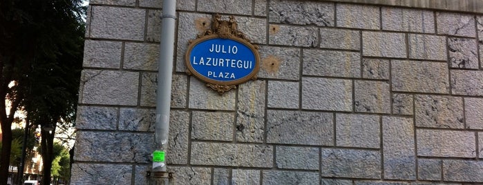 Julio Lazurtegui is one of Plazas de Bilbao.