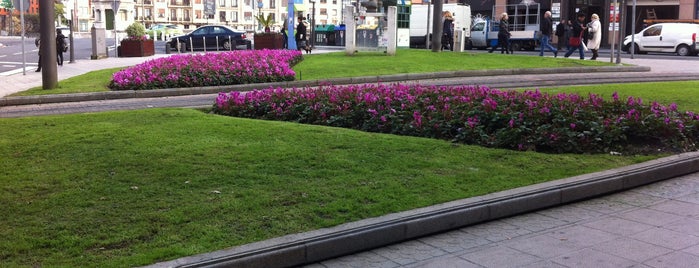 Plaza Venezuela is one of Bilbao-San Sebastián 2019.