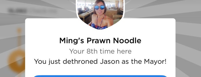 Ming's Prawn Noodle is one of สถานที่ที่บันทึกไว้ของ C.