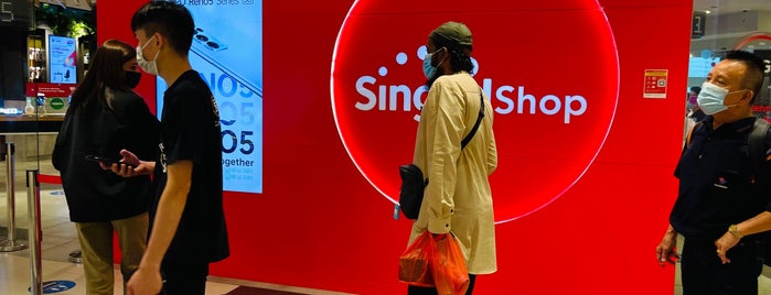 SingTel Shop is one of Electronics Store.