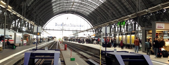 Frankfurt (Main) Hauptbahnhof is one of Nacht der Museen 2014.