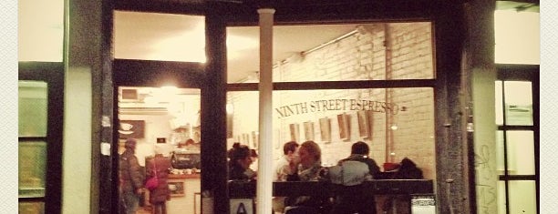 Ninth Street Espresso is one of to-do list: New York April-May '15.