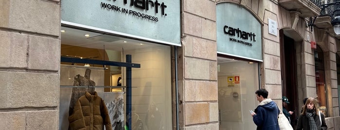 Carhartt is one of Barcelona.