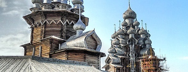 Kizhi Open-Air Museum is one of UNESCO World Heritage Sites in Eastern Europe.
