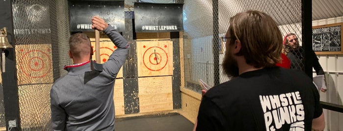 Whistle Punks Axe Throwing is one of Locais curtidos por BC.