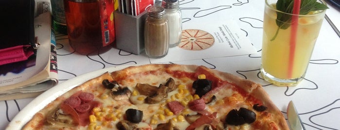 Piola Pizza is one of Taksim's best spots.