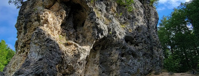 Sugar Loaf Rock is one of Must-visit Great Outdoors in Mackinac Island.