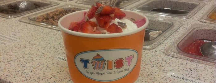 Twist Frozen Yogurt is one of US_NY_Trip.