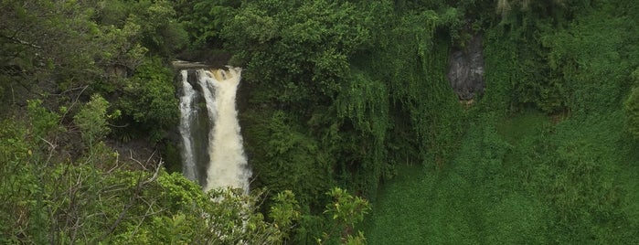 Makahiku Falls is one of Maui 🏝🌺.