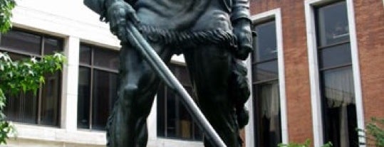 Mountaineer Statue is one of Historical Monuments, Statues, and Parks.