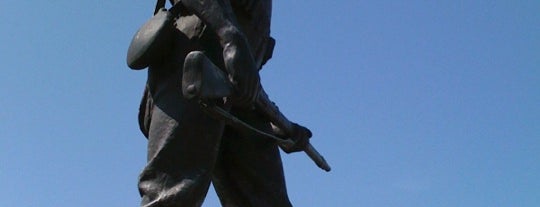 The Hiker Statue is one of All Monuments in Baltimore.