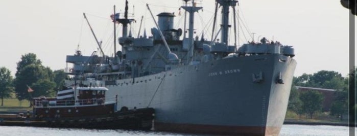 SS John W. Brown is one of Baltimore Wire Tour.