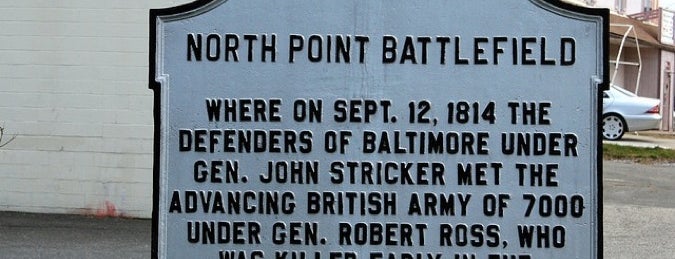 North Point Battlefield is one of Things To Do with the Family.
